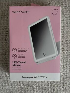 Vanity Planet Small LED Travel Mirror